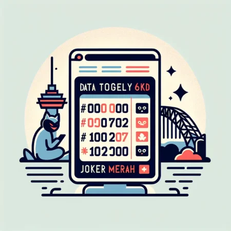 Data Togel Sydney 6D Joker Merah